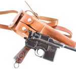 Mauser C96 Broomhandle 9mm Semi Auto Pistol