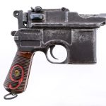 Mauser C96 Broomhandle 9mm Semi Auto Pistol