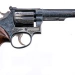 S&W K-22 .22 LR Engraved Revolver