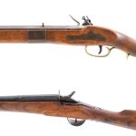 Single Shot Rifle / Flintlock Musket Lot 2 Pcs