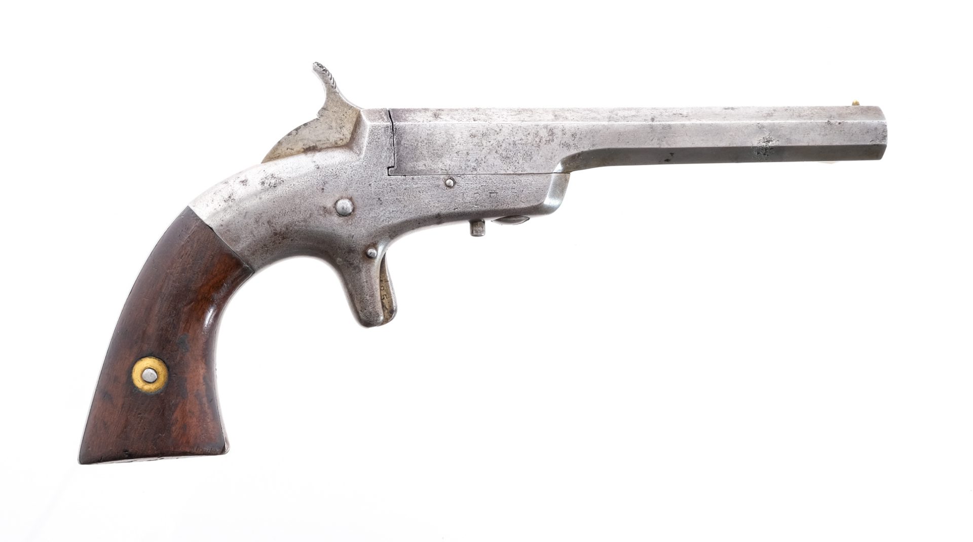 Bacon Rifles Bacon Mfg Co .32 RF Long Single Shot Pistol - CT Firearms Auction