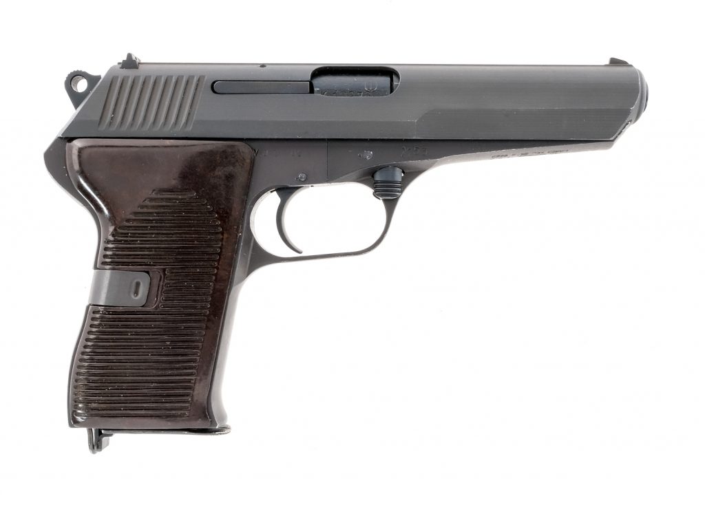 Cz 52 7 62x25mm tokarev semi auto pistol ct firearms auction