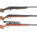 Marlin Stevens Remington .22 12Ga 3Pcs Long Guns