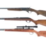 Marlin Stevens Remington .22 12Ga 3Pcs Long Guns