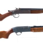 Iver Johnson J.C. Higgins .22 12Ga 2Pcs Long Guns