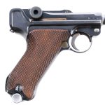 Mauser P08 9mm Semi Auto Pistol