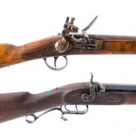 Black Powder Muzzle Loader .50 .56 3 Pcs Rifles