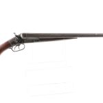 N.R. Davis & Co Damascus 12Ga SxS Hammer Shotgun