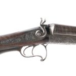 Belgian SxS 16Ga Hammer Shotgun