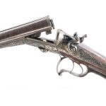 Belgian SxS 16Ga Hammer Shotgun