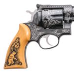 Engraved Ruger Redhawk .44 Mag Revolver