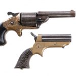 Estate Pistol Lot 2Pcs Antique Pistols