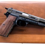 Browning Hi Power 9mm Engraved Semi Auto Pistol