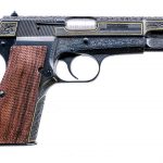 Browning Hi Power 9mm Engraved Semi Auto Pistol