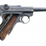 Battle Damaged Mauser 42 Luger 1940 9mm Pistol