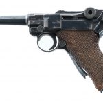 Battle Damaged Mauser 42 Luger 1940 9mm Pistol