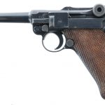 WWII Mauser S/42 Code 1938 9mm P-08 Luger Pistol