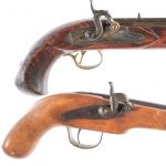 Estate Black powder Lot 2 Pcs Pistols