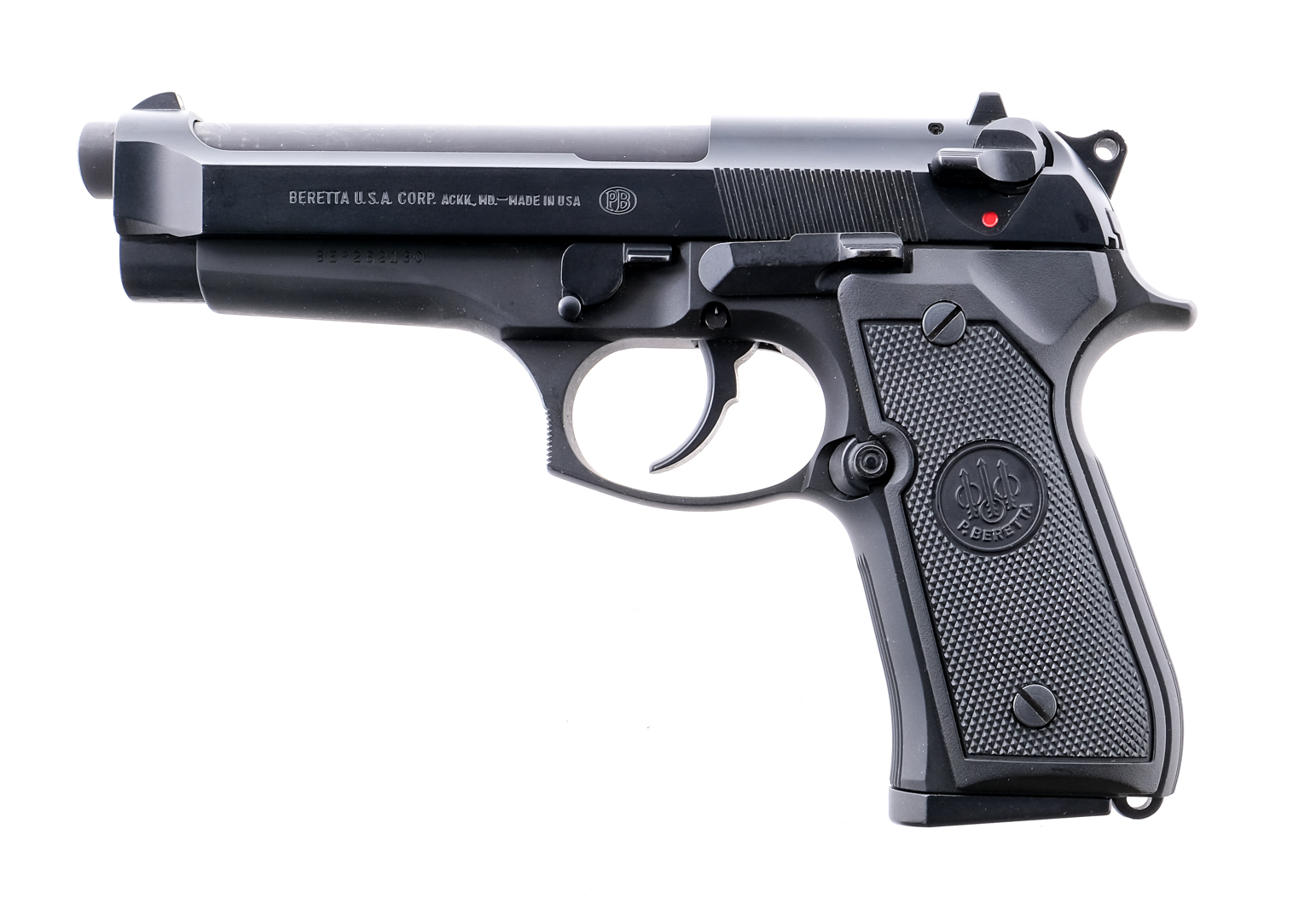 Beretta 92FS 9mm Semi Auto Pistol - CT Firearms Auction