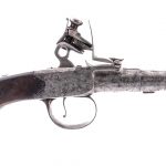 Joseph Heylin Cannon Barrel Flintlock Pistol