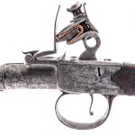 Joseph Heylin Cannon Barrel Flintlock Pistol