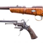 Pinfire / Pistol Lot .22 2Pcs Lot Pistols