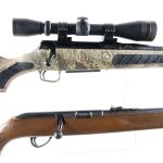 Stevens T/C .22 7mm 2 Pcs Bolt Action Rifles