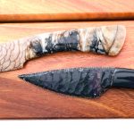 OZ Signed Stone Knives 10 Pcs Knives & Cases