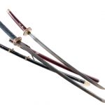 Japanese Sword / Scabbard Lot 2 Pcs Swords