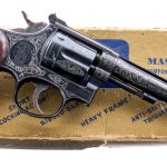 Engraved S&W 17 K-22 Masterpiece .22 LR Revolver