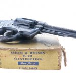 Engraved S&W 17 K-22 Masterpiece .22 LR Revolver