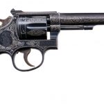 Engraved S&W 17 K-22 Masterpiece .22 LR Revolver