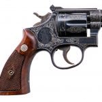 Engraved S&W 17 K-22 Masterpiece .22 LR Revolver