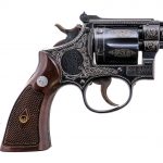 Engraved S&W Pre 14 K-38 Masterpiece .38 Revolver
