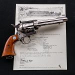 Engraved Colt New Frontier SAA .45 LC Revolver