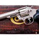 E Nickel Colt Trooper MK III .22 Mag Revolver