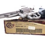 E Nickel Colt Trooper MK III .22 Mag Revolver