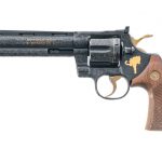 Stunning Angelo Bee Engraved Colt Python .357