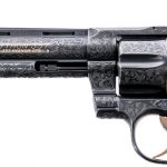 Stunning Angelo Bee Engraved Colt Python .357