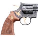 Stunning Angelo Bee Engraved Colt Python .357