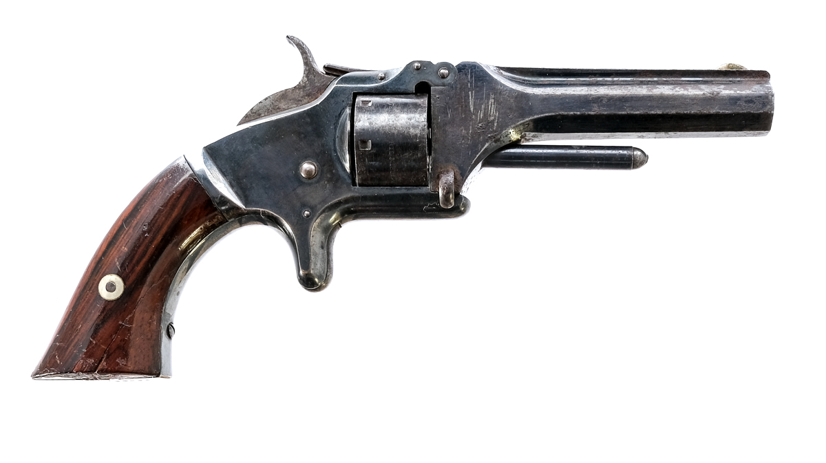 S&W No 1 2nd Issue .22 RF Short Revolver - CT Firearms Auction
