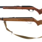 Estate Rifles .22 2 Pcs Lot Semi-Auto Rifles
