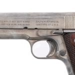 Cadmium Plated Colt 1911 USMC .45 Semi Auto Pistol