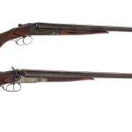 Ithaca 12Ga / 16Ga Side By Side Shotgun Lot 2Pcs