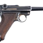 German WWII Mauser S/42 P08 Luger 9mm 1937 Pistol