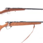 Estate Rifles .22 2 Pcs Lot Bolt Action Rifles