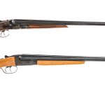 Crescent/Stevens 12Ga SxS Shotgun Lot 2Pcs
