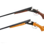 Crescent/Stevens 12Ga SxS Shotgun Lot 2Pcs