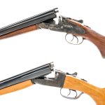 Crescent/Stevens 12Ga SxS Shotgun Lot 2Pcs