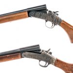 H&R/NEF 12Ga Single Shot Shotgun Lot 2Pcs